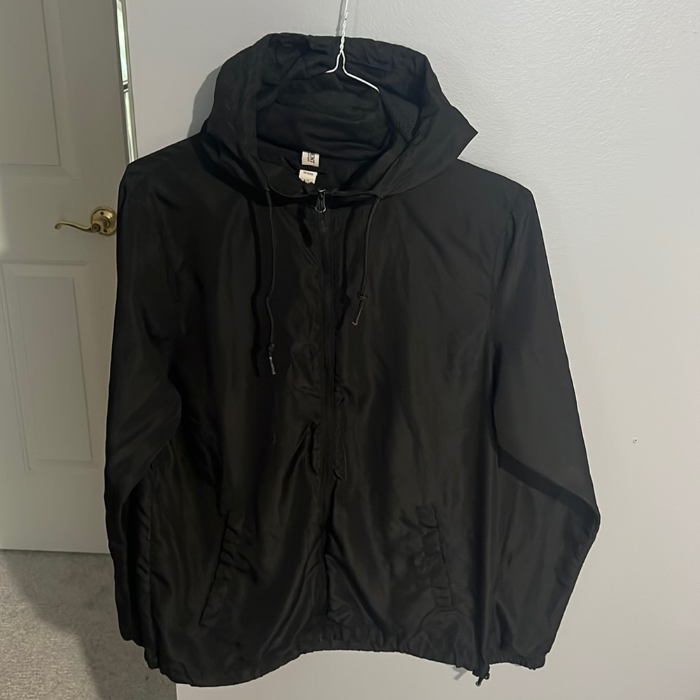 Basic Black Zip Up Jacket